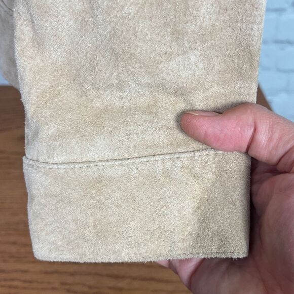 Charter Club Suede jean jacket Medium - Picture 7 of 8